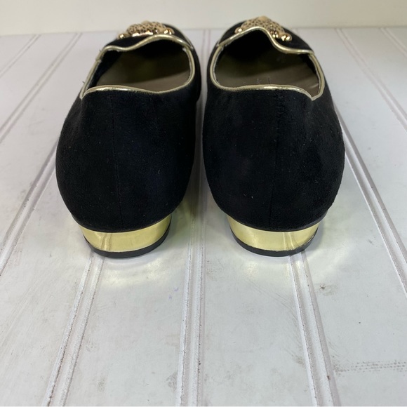 Annie Comfort leopard black loafer flats - Picture 6 of 9